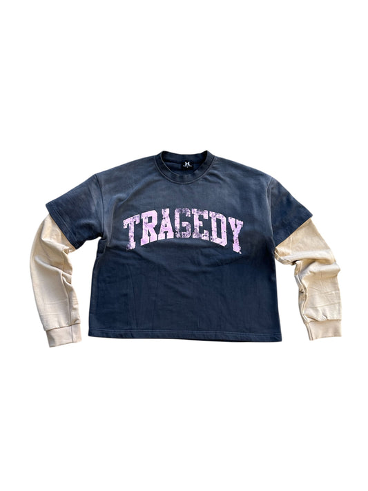 “Skater” Detachable sleeve TEE